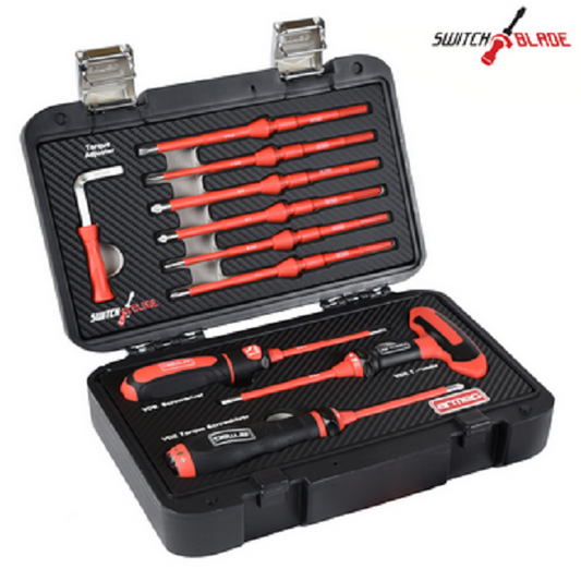 13 Piece Fully Loaded VDE Adjustable Torque Screwdriver
