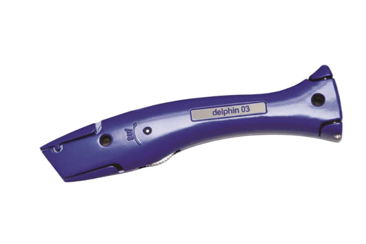 Purple tool with 'delphin 03' branding on a white background