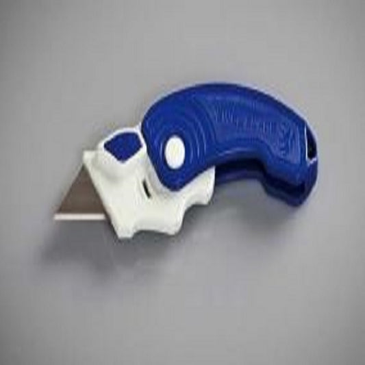 Blue and White Pro Fold Knife