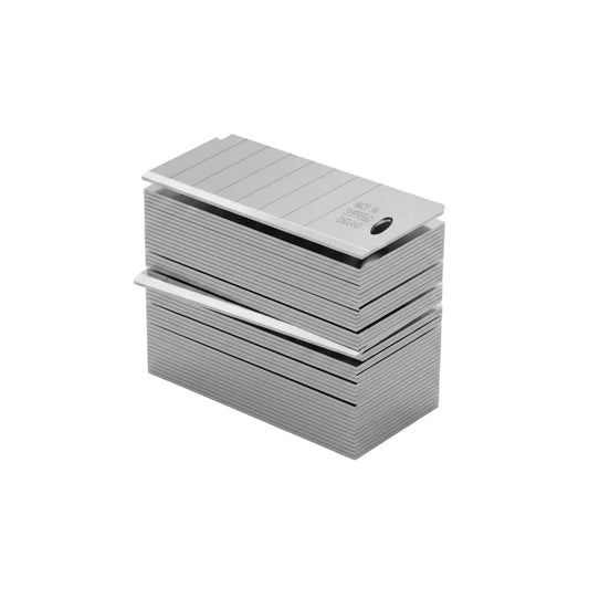 Metal blade with 'Made in Sheffield England' text on a white background