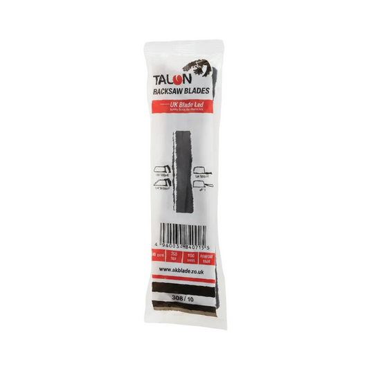 Talon Junior Hacksaw Blades Plastic/Wood Cutting 24TPI (Teeth Per Inch)