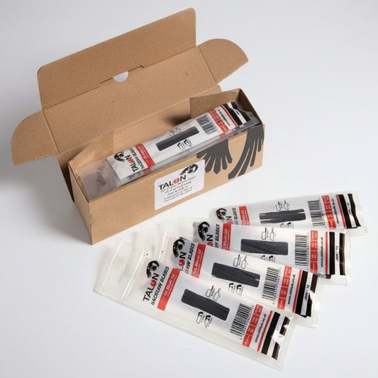 Box of Talon brand products on a white background