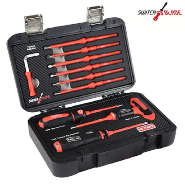 13 Piece Fully Loaded VDE Adjustable Torque Screwdriver 