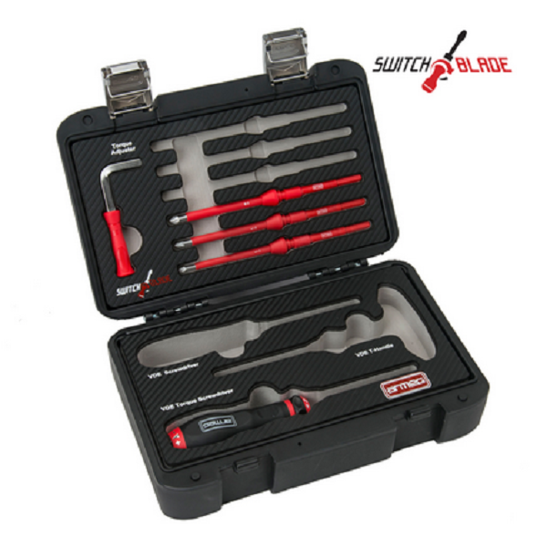 5 Piece VDE Adjustable Torque Screwdriver Set